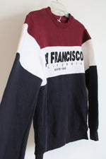 Teemax San Francisco Color Blocked Sweatshirt | S