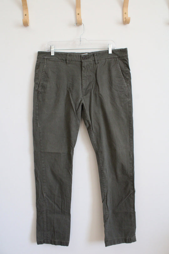Goodfellow & Co. Green Skinny Chino Pants | 36X32