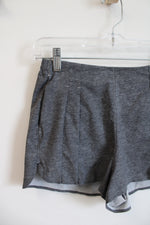 Lululemon Go Endeavor Pleated Gray Athletic Shorts | 4