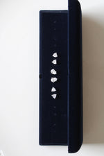 The Danbury Mint Sterling Silver CZ Stud Earrings | Set Of 3