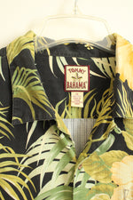 Tommy Bahama Silk Short Sleeve Button Up Shirt | XL