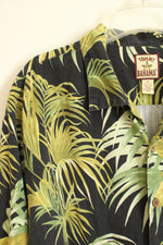 Tommy Bahama Silk Short Sleeve Button Up Shirt | XL