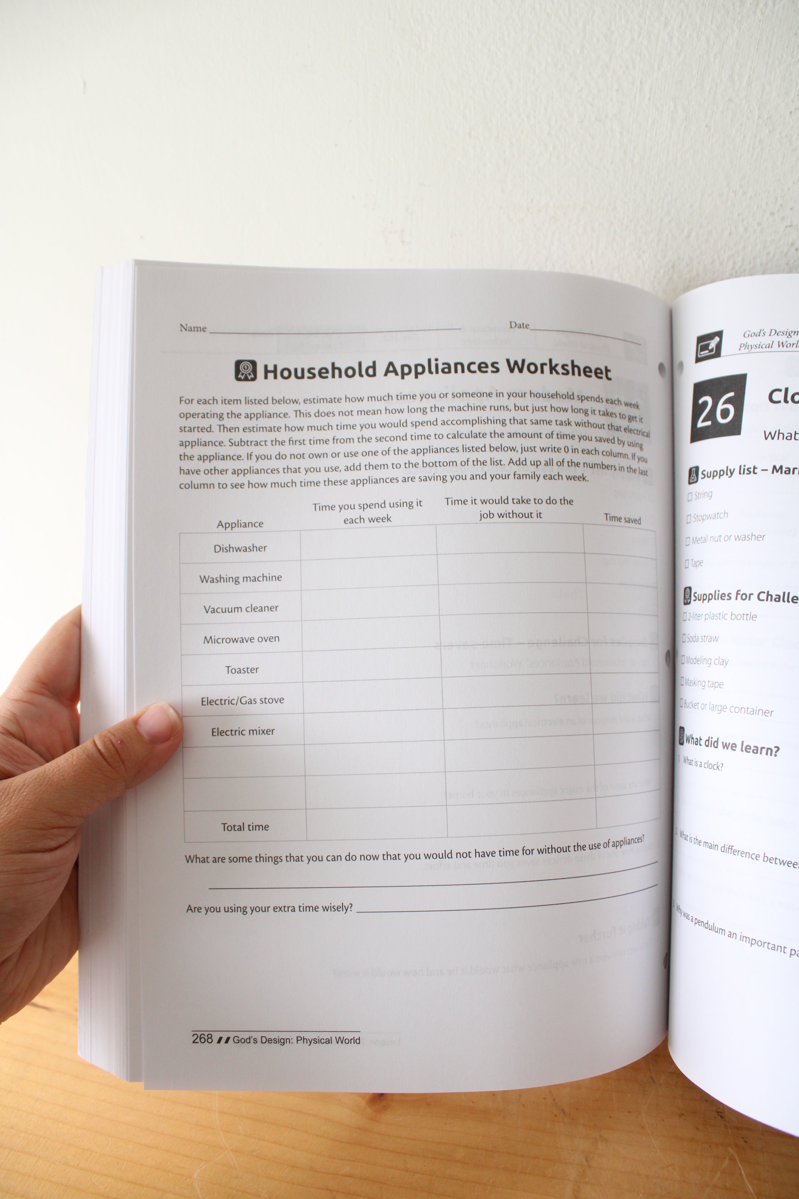 God's Design Physical World Machines & Motion, Heat & Energy, Inventions & Technology Teacher Guide & Textbook