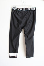 Under Armour HeatGear Black Legging | Youth L (14/16)