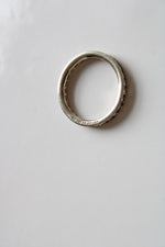 14K White Gold Infitnity CZ Ring | Size 10