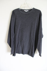 Geoffrey Beene Charcoal Gray Knit shirt | XL
