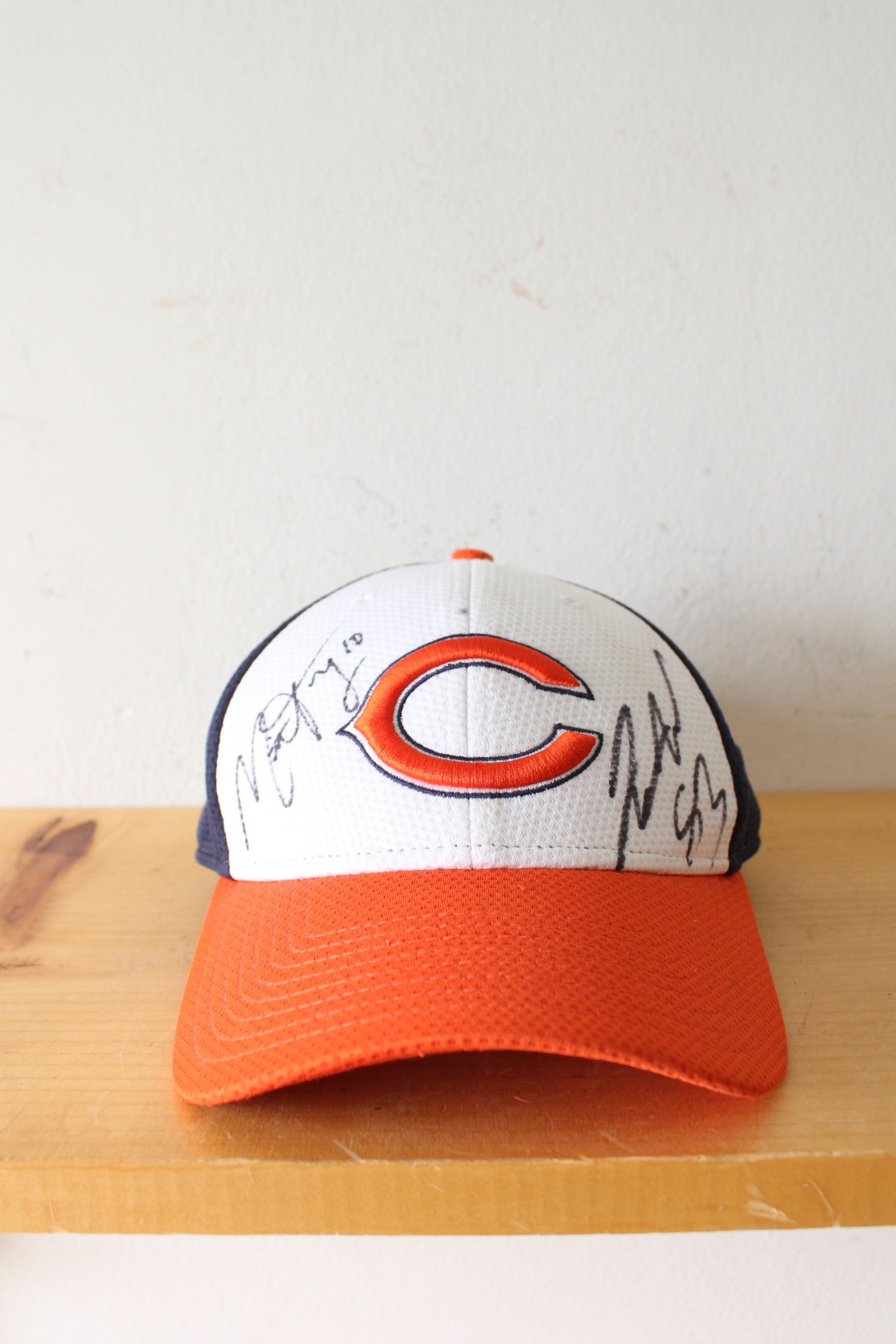 NFL Signed Chicago Bears Baseball Hat