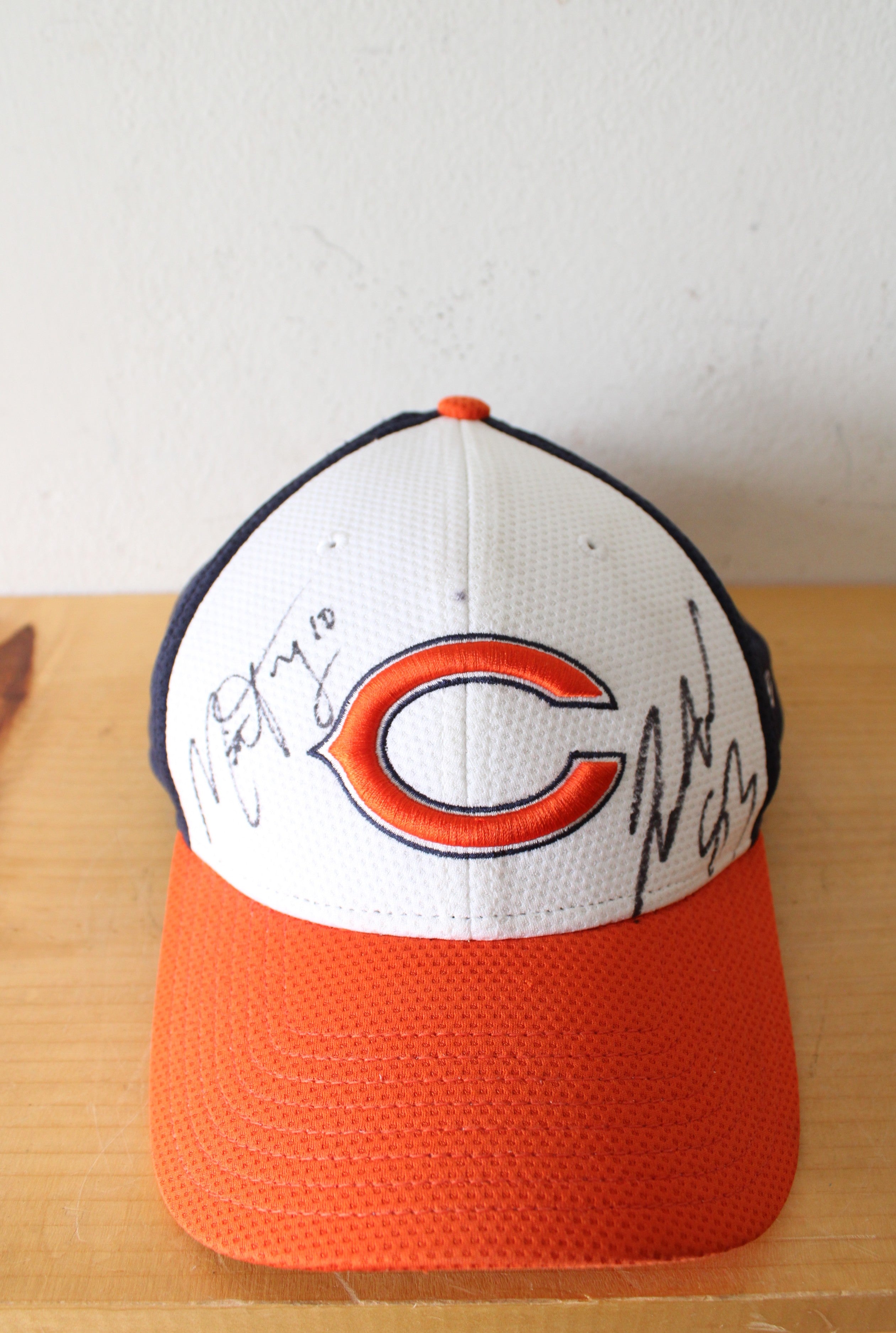 NFL Signed Chicago Bears Baseball Hat