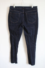 Old Navy Curvy Skinny Dark Wash Jeans | 14