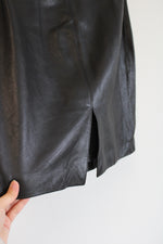 Valerie Stevens Genuine Lamb Leather Skirt | 12
