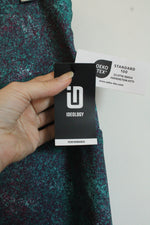 NEW Ideology Green and Maroon Printed Legging with Pocket | L