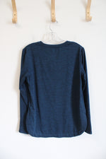 Members Mark Blue Long Sleeved Shirt | M