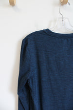 Members Mark Blue Long Sleeved Shirt | M