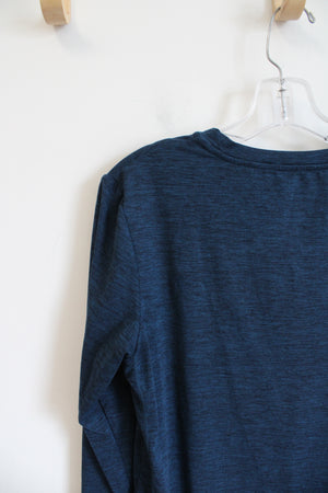 Members Mark Blue Long Sleeved Shirt | M