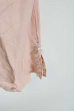 Ruby Rd. Light Pink Linen Blend Capri | 12