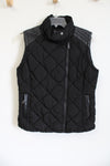 Marc New York Performance Black Puffer Vest | L