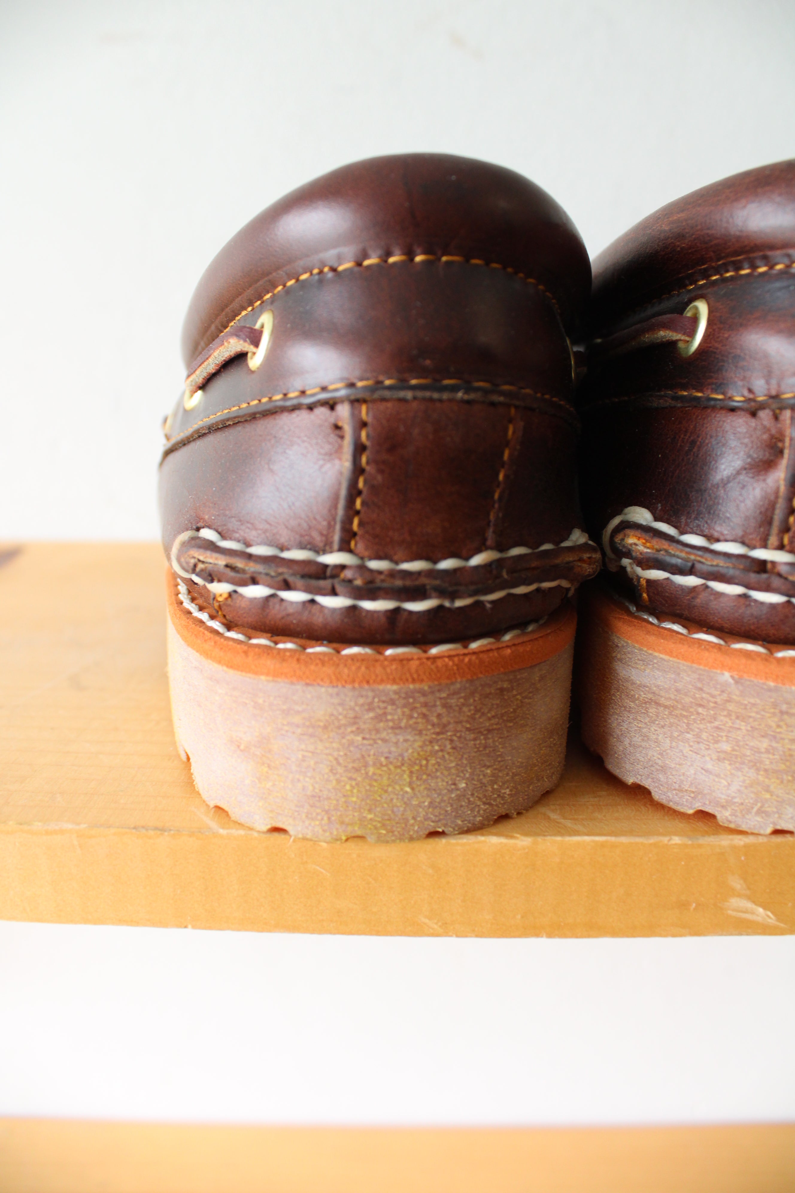 Timberland Authentic Brown Boat Shoes | Size 9.5W