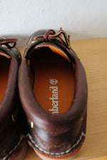 Timberland Authentic Brown Boat Shoes | Size 9.5W