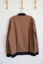 Outdoor Jacket Brown Bomber Jacket | M