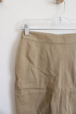 NEW Ann Taylor Tan Pencil Skirt | 0P