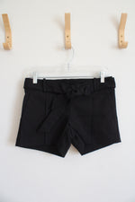 NEW LOFT Belted Black Shorts | 0P
