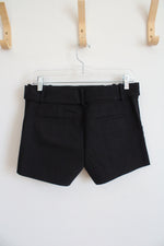 NEW LOFT Belted Black Shorts | 0P