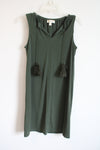 MICHAEL Michael Kors Olive Green Dress | XS