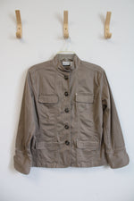 Chico's Tan Trespass Locke Jacket | 1 (M)
