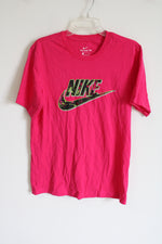 The Nike Tee Pink Logo Shirt | S