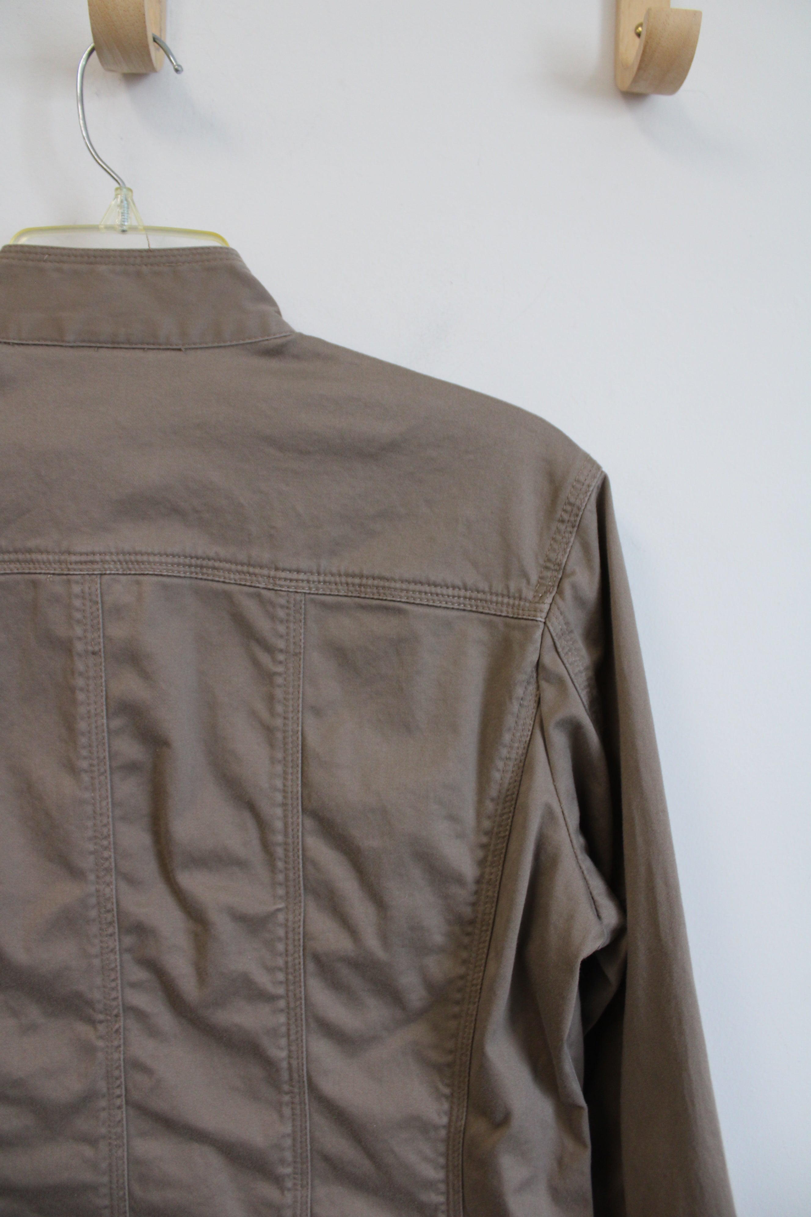 Chico's Tan Trespass Locke Jacket | 1 (M)