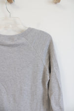 Nicki Minaj Gray & Black Sequined Top | M