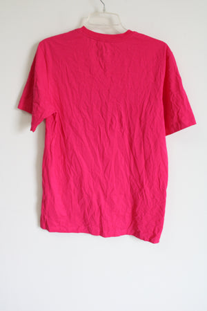 The Nike Tee Pink Logo Shirt | S