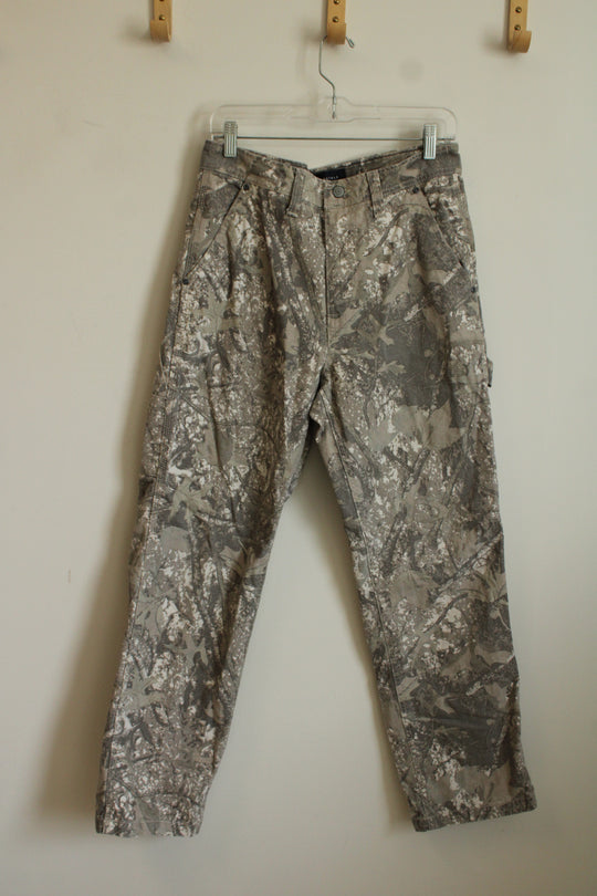 Aeropostale Forest Camo Baggy Carpenter Pants | S