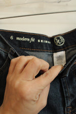 NEW Dress Barn Dark Wash Skinny Jeans | 6
