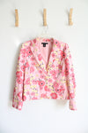 Apostrophe Pink & Yellow Floral Blazer | 8
