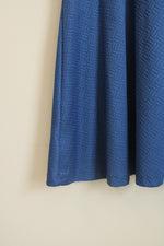 Kardashian Kollection Blue Fit & Flare Dress with Pockets | XL