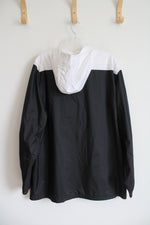 Adidas Black & White Track Jacket | XL