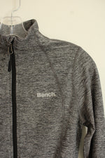 Bench Gray Athletic Zip up Jacket | S