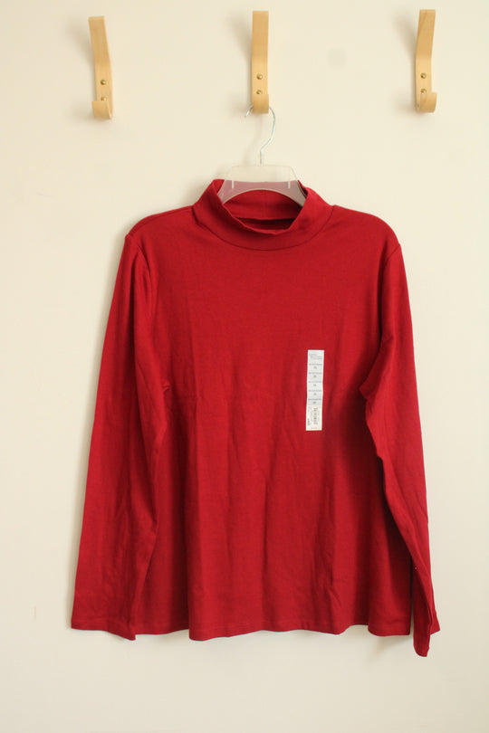 NEW Croft & Barrow Red Turtleneck | 2XL