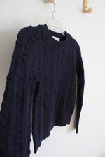 NEW LOFT Navy Blue Sweater | XXS Petite