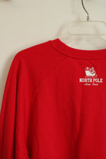 NEW Old Navy Red Sleigh Oversized Sweatshirt | S