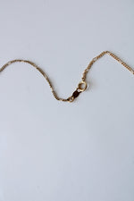 14K Yellow Gold Amethyst Necklace