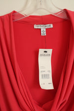 NEW Notations Coral Scoop Neck Sleeveless Top | 2XL