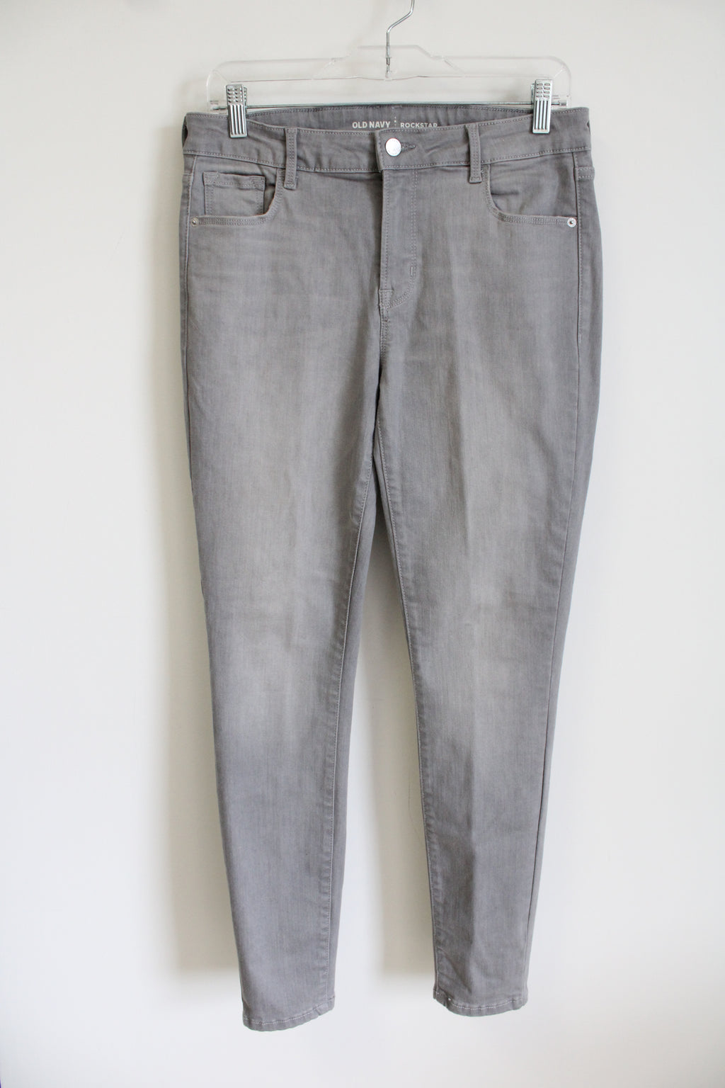 Old Navy Rockstar Gray Skinny Jeans | 10