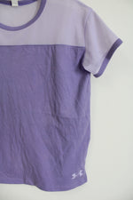 Under Armour HeatGear Loose Fit Purple Mesh Shirt | Youth M (10/12)