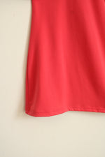 NEW Notations Coral Scoop Neck Sleeveless Top | 2XL