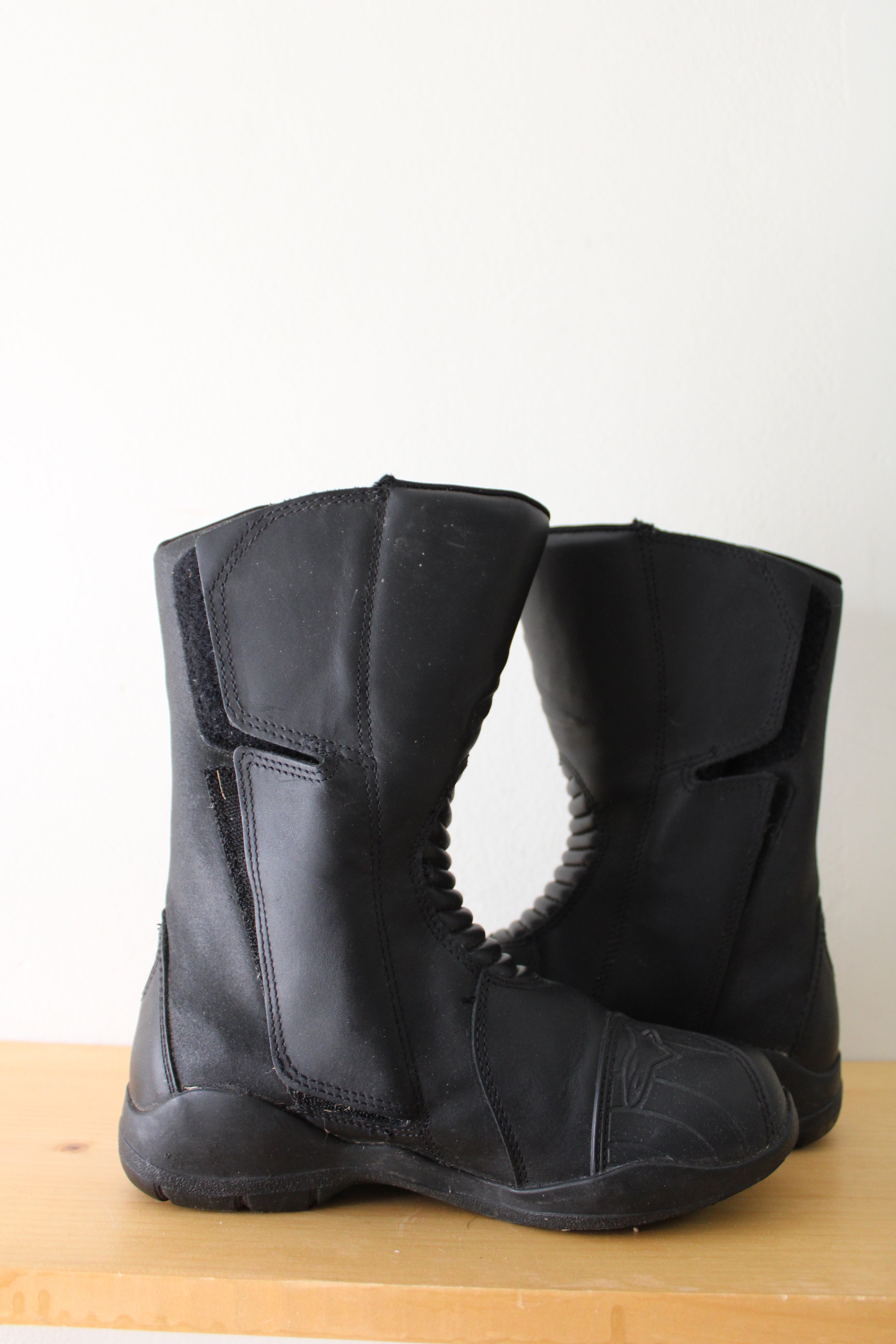 Alpinestars Black Leather Gore-Tex Boots | Size 37 EU (6.5)