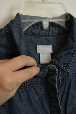 Chicos Denim Button Up Shirt | 2