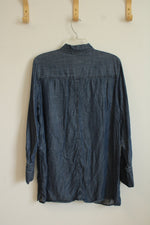 Chicos Denim Button Up Shirt | 2