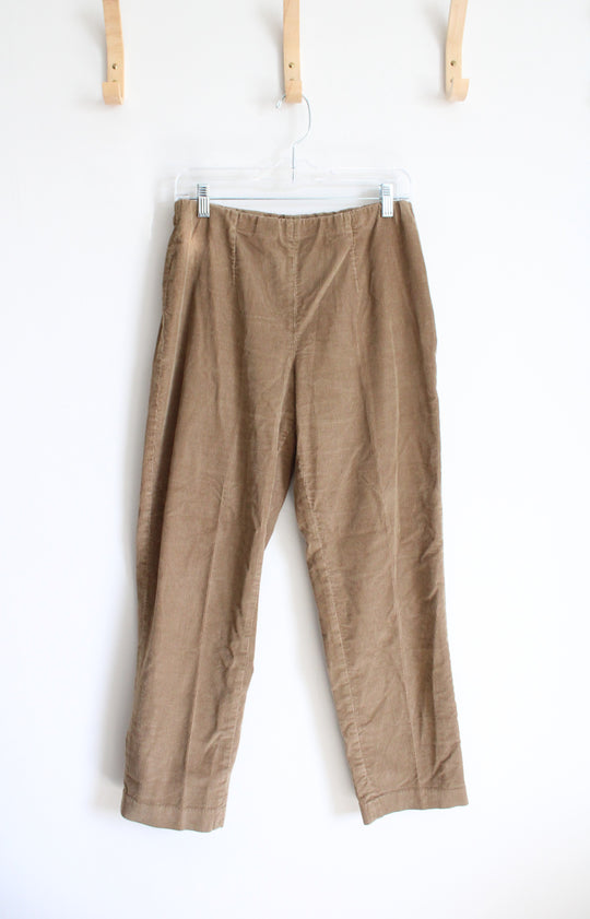 Eddie Bauer Bremerton Fit Brown Corduroy Pants | 8P